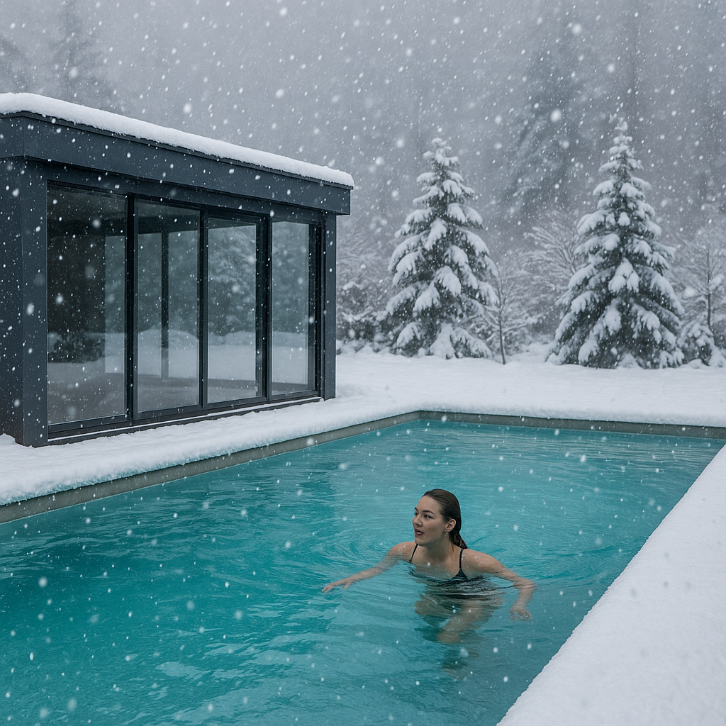 Hivernage piscine en Paca - Préparer et protéger sa piscine pendant l’hiver